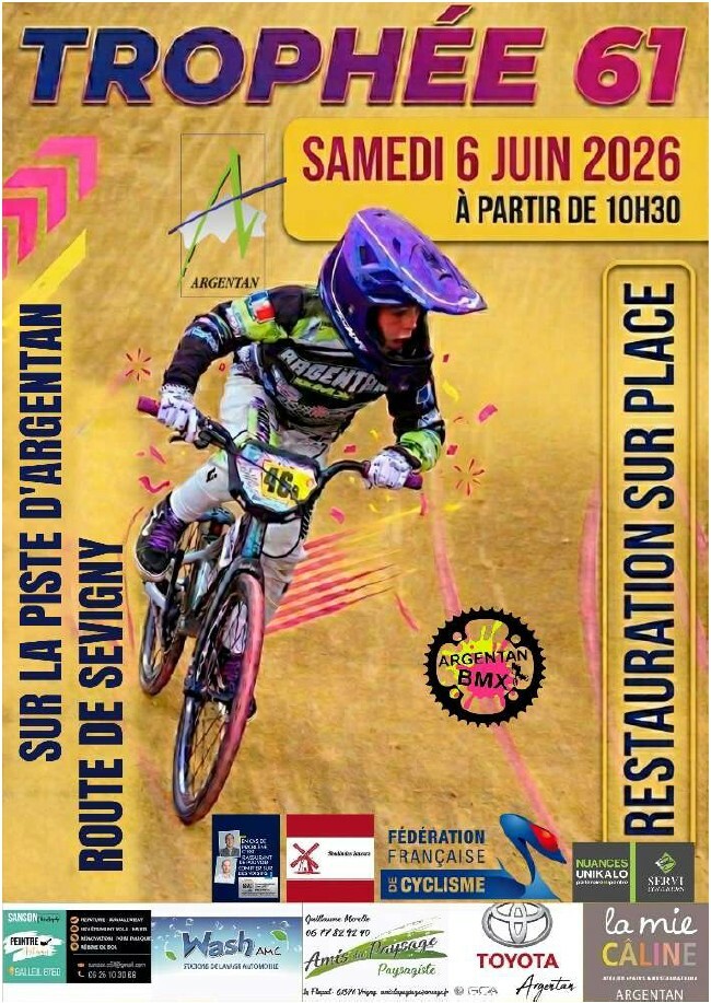 ARGENTAN - Trophée 61 M3 - 6 juin 2026