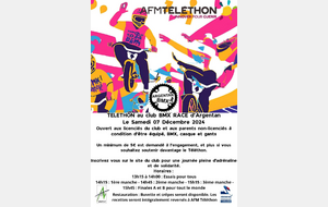 Course Loisir Téléthon Samedi 7 décembre